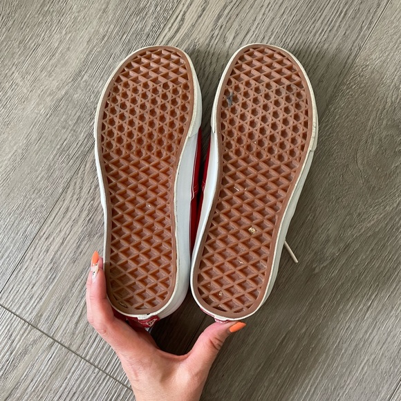 Red Vans - Picture 5 of 5